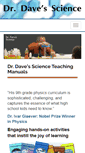 Mobile Screenshot of drdavesscience.com